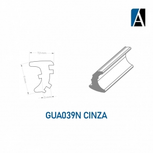 BORRACHA GUA039N ECO PVC (50MTS) CNZ