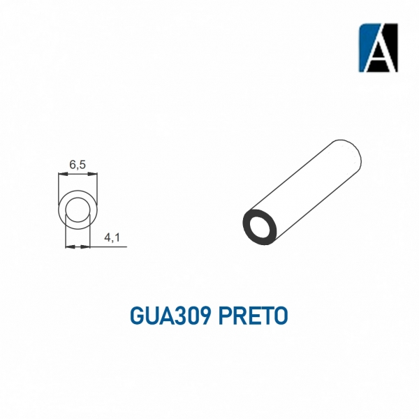 BORRACHA GUA309 ECO PVC (50MTS) PTO