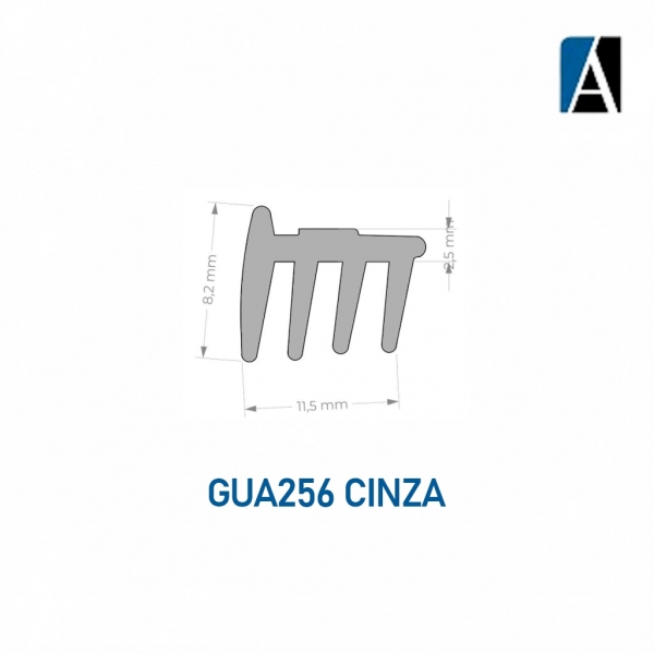 BORRACHA GUA256 ECO PVC (50MTS) CNZ