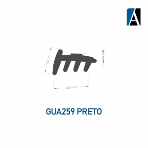 BORRACHA GUA259 ECO PVC (50MTS) PTO