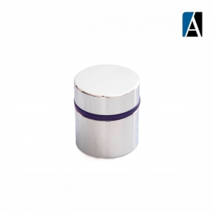 BOTAO PROLONGADOR REDONDO MACIÇO 2'' POLIDO