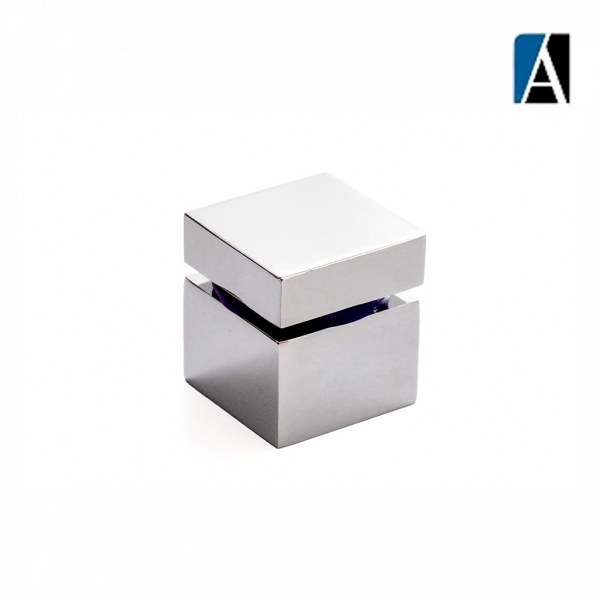 BOTAO PROLONGADOR QUADRADO MACIÇO 2'' POLIDO