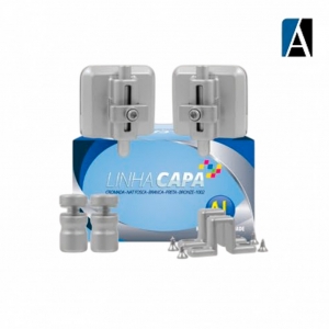 KIT 3  JANELA DE CORRER 4 FOLHAS 1335 MINI AL CAPA CRO