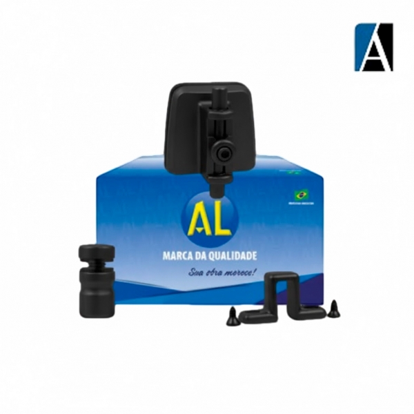 KIT 4 JANELA DE CORRER 2 FOLHAS 1335 MINI AL PTO
