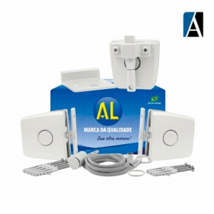 KIT 5 BASCULANTE CORDAO V/A NYLON AL BCO