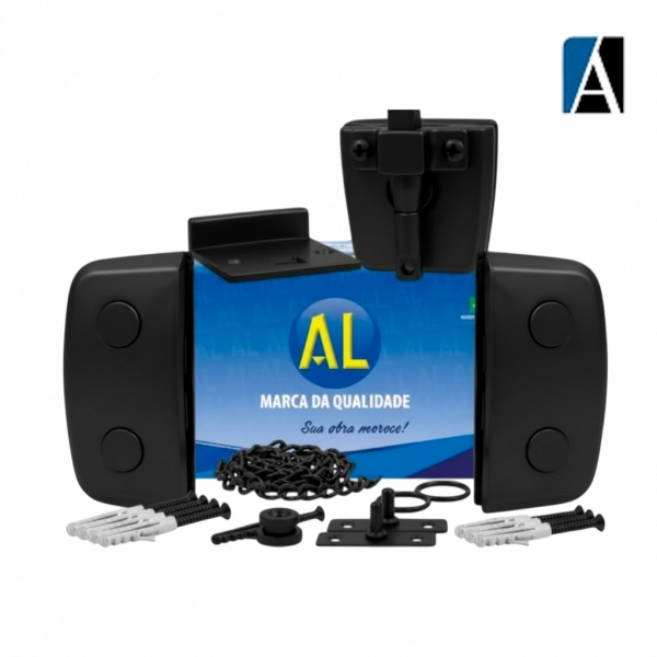 KIT 8 PORTA DUPLA PIVOTANTE V/A AL PTO