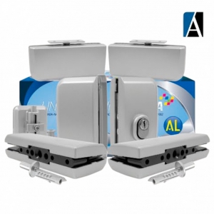 KIT 8 PORTA DUPLA PIVOTANTE V/A AL CAPA CRO