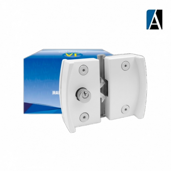 KIT 9 FECHADURA PARA PORTA CORRER V/V AL BCO