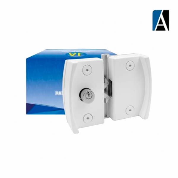 KIT 11 FECHADURA PARA JANELA CORRER V/V AL BCO