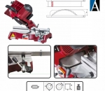 ALYA SERRA PORTATIL + REFILADEIRA DISCO 305MM