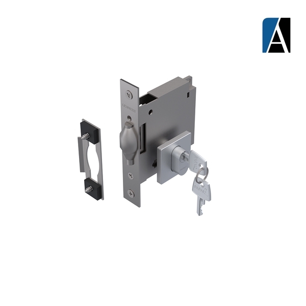 9700524 - FECHADURA 340A GIRO SQUARE COM ROLETE UDINESE CR