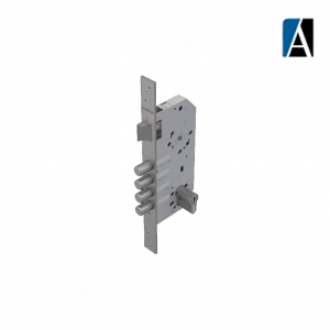 9213353 - FECHADURA 350/70 GIRO EURO PITONES MACANETA SQUARE INX