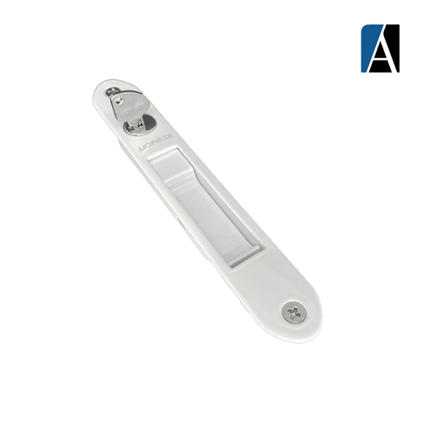 9211455 - FECHO CONCHA UDINESE SLIDE COM PARAFUSO COM CHAVE 7411 BCO