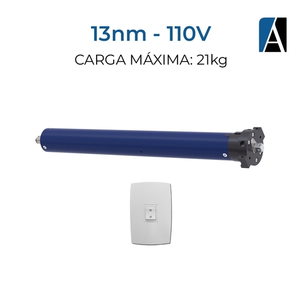 0000009001725 - MOTOR UDINESE BOLT 13NM 21KG TUBO 60MM COM BOTOEIRA 110V