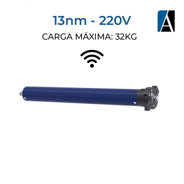 9001979 - MOTOR UDINESE BOLT 13NM 32KG TUBO 40MM COM WIFI CONTROLE 220V