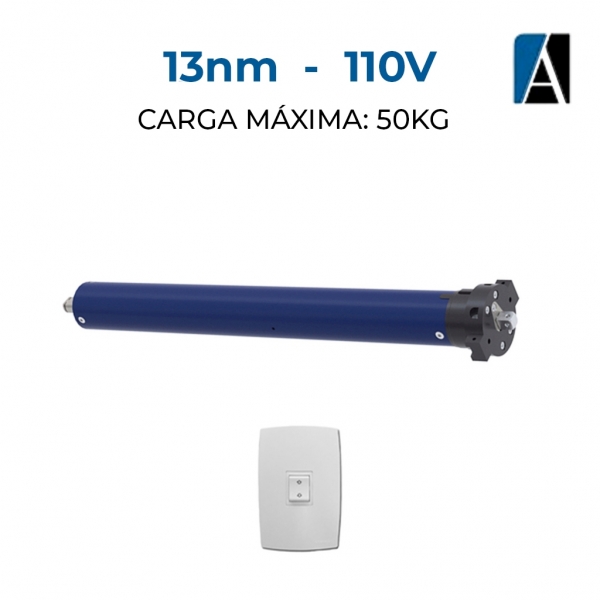 9001851 - MOTOR UDINESE BOLT 30NM 50KG TUBO 60MM COM BOTOEIRA 110V