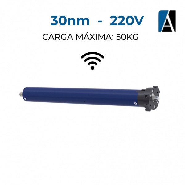 9001994 - MOTOR UDINESE BOLT 30NM 50KG TUBO 60MM COM WIFI CONTROLE 220V