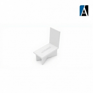 9302555 - TAMPA MONTANTE CHROMA MINIMALISTA NYL C/4PÇS (TAM107/213) BCO