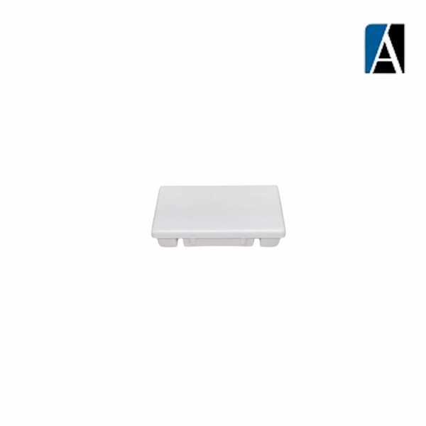 TA 50X25 BC - TAMPA 50X25 BRANCA