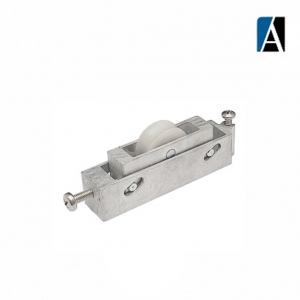 ROL417 - ROLDANA SUPREMA CONCAVA ALUMINIO ESCOVA DENTRO 120KG 