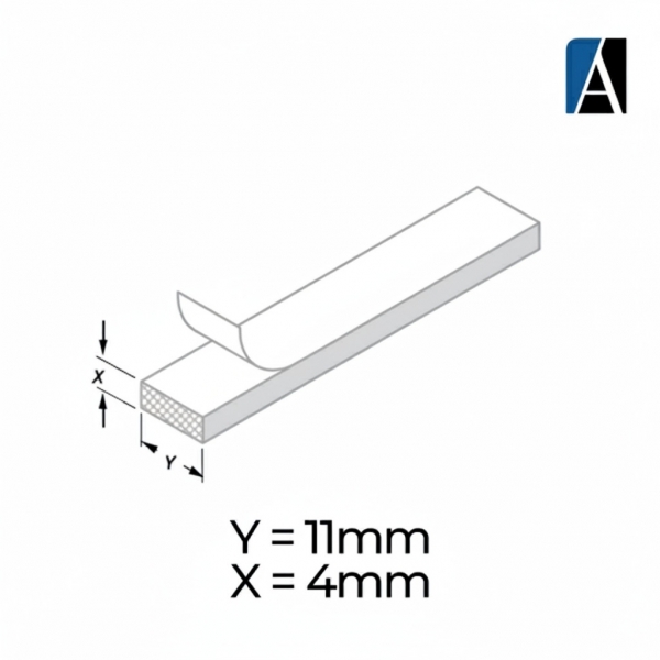ESPPEE11X4BCO - ESPUMA PEE ALTA DENSIDADE 11X4 BRANCA (50MTS)