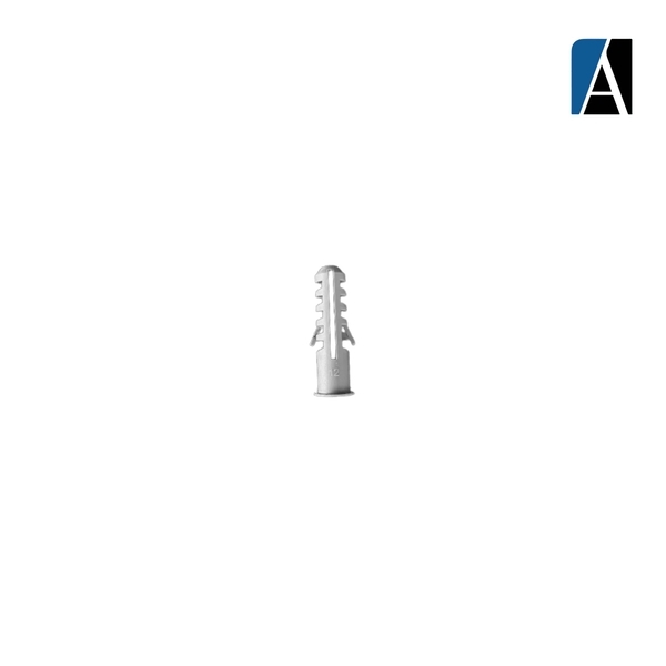 F04136 - BUCHA DE FIXAÇÃO PAREDE 12MM  (CENTO) 