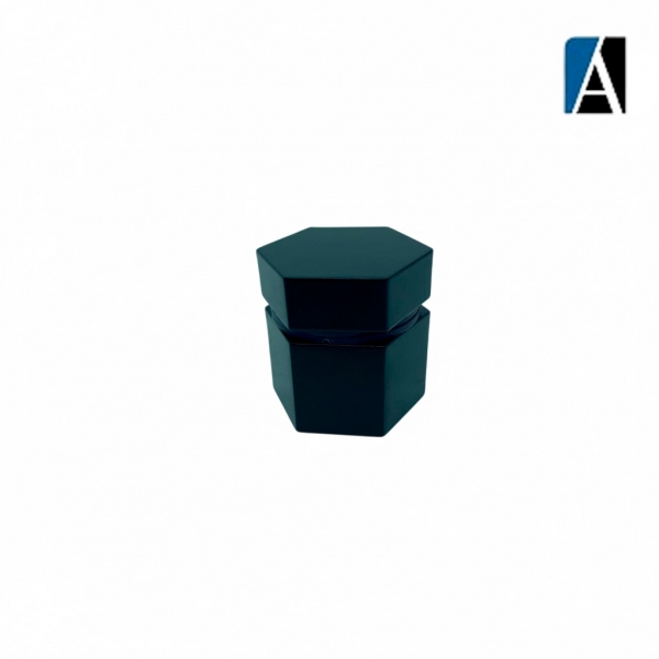 JS202 P - BOTAO PROLONGADOR SEXTAVADO MACIÇO 2'' PRETO