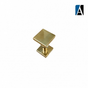 THP 1 GO - PUXADOR BOX QUADRADO ALUMÍNIO DOURADO