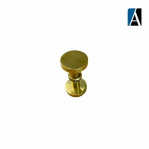 THP 3 GO - PUXADOR BOX REDONDO ALUMÍNIO DOURADO