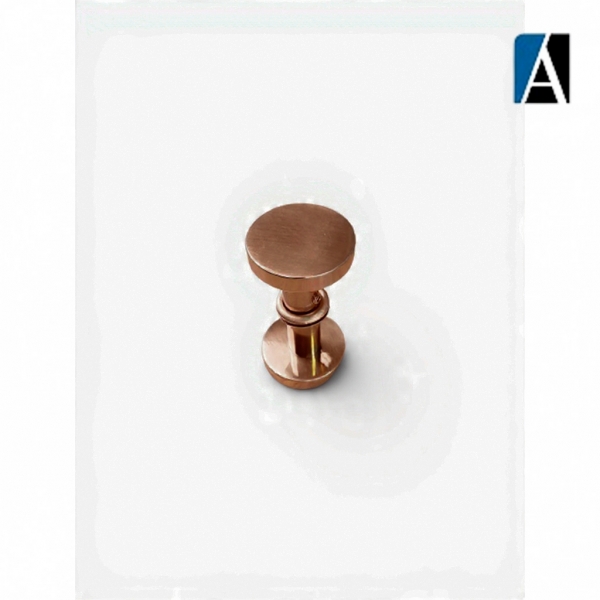 THP 3 RO - PUXADOR BOX REDONDO ALUMÍNIO ROSE GOLD