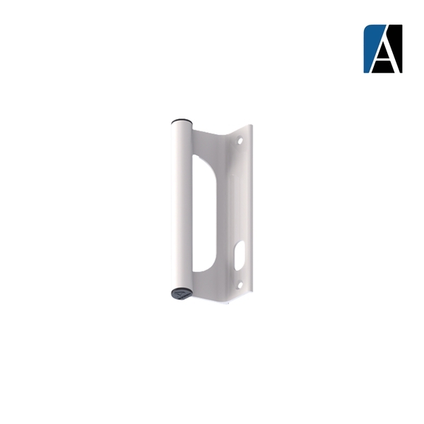 PUX653EBC - PUXADOR ALUMICONTE 16CM P FECHADURA ESQ BCO