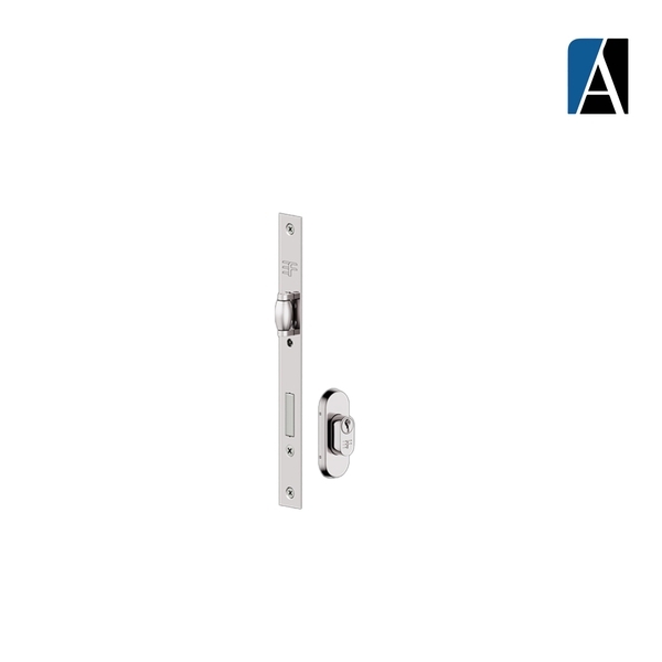 522R51CR-ED - FECHADURA ROLETE 3F COM ROSETA CRO