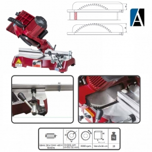 ALYA - SERRA PORTATIL + REFILADEIRA DISCO 305MM