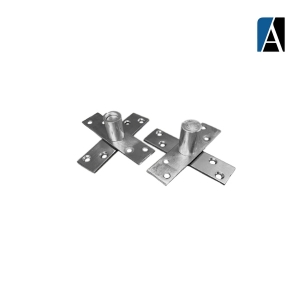 0000000000140 - KIT PIVOTANTE 100KG INOX COM ESFERA POLIDO