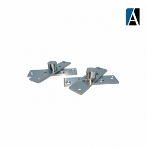 00000000001400 - KIT PIVOTANTE 150KG 100% INOX COM ESFERA POLIDO( PAR)