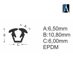 0000000000726 - BORRACHA GUA283 EPDM (50MTS) PTO
