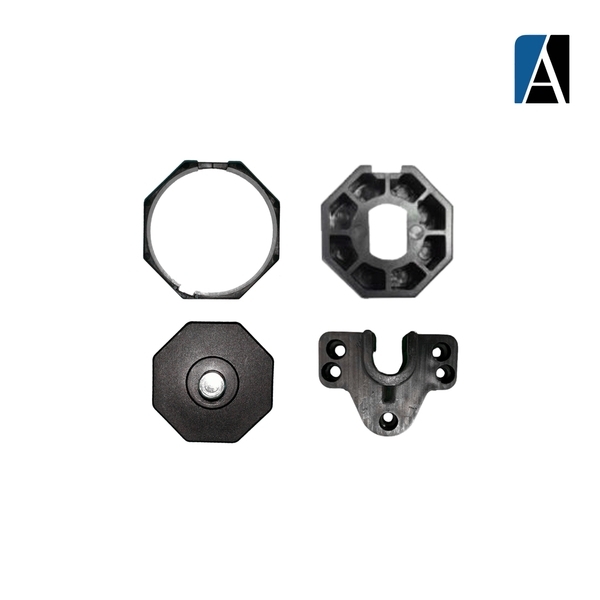 KIT40BR 6/10 - KIT INSTALACAO MOTOR EMTECO 23KG 40MM BASIC