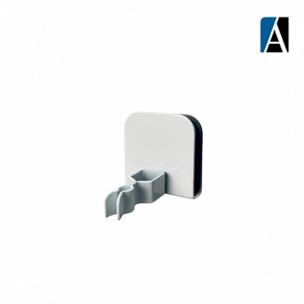 1871P-BRANCO - FIXADOR PORTA PARA RODAPÉ E PISO PRESSÃO BRANCO