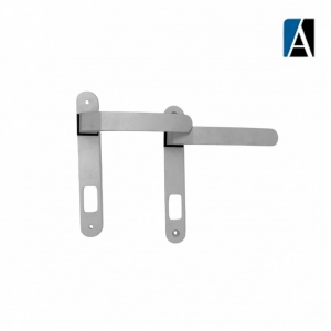 190120262 - MACANETA PORTA DE GIRO OLGA QUADRADA CZA